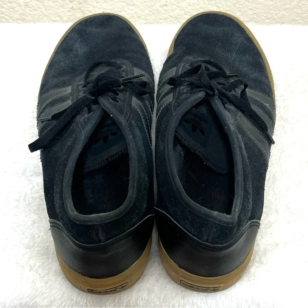 Adidas Adi Ease Black Gum Sneakers Suede Men’s Size 13
